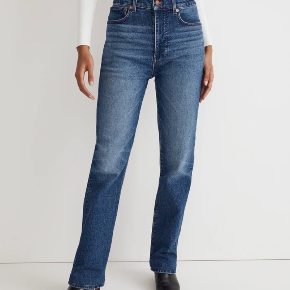 Madewell 90s Straight Barlow Wash Size 26